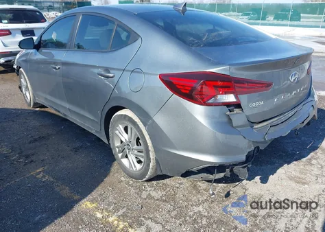 2019 Hyundai Elantra Value Edition z USA, uszkodzony, nr VIN KMHD84LF2KU816541
